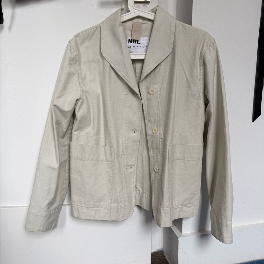 MHL. by Margaret Howell Women's Drill Chore Coat
